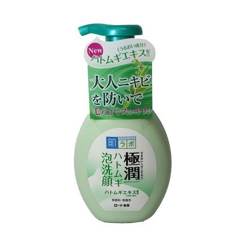 Sữa Rửa Mặt Rohto Hadalabo Gokujyun (xanh) 160g ( Vòi )