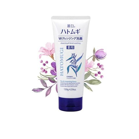 Sữa Rửa Mặt Hatomugi Naturie Skin - 130g