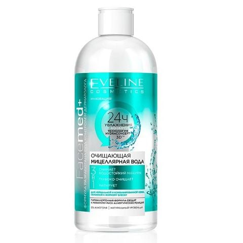 Nước Tẩy Trang Eveline Purifying Micellar Water Sạch Sâu 400ml