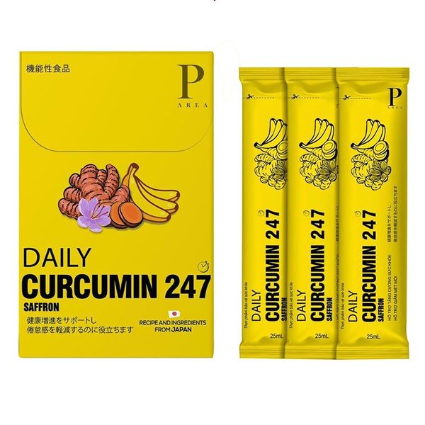 Thạch PArea Daily Curcumin 247 Saffron