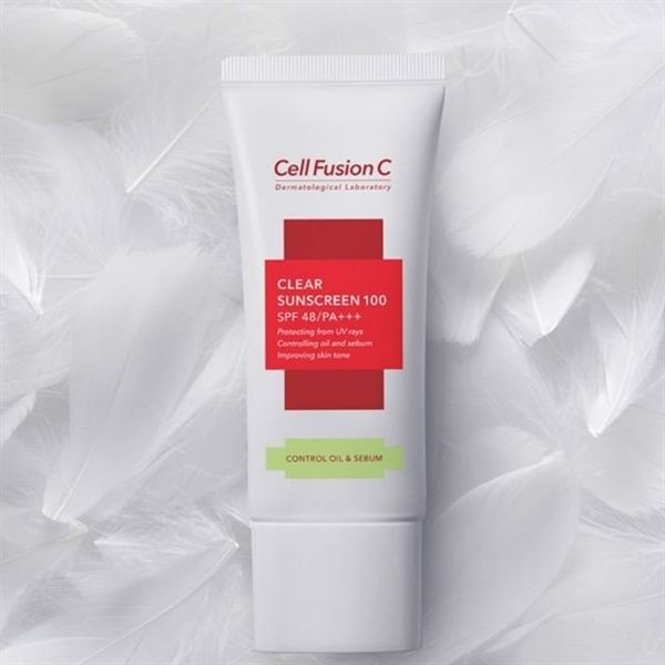 Kem Chống Nắng Cell Fusion C Advanced Clear Sunscreen 100 Spf50 50ml