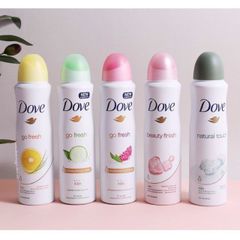 Xịt Khử Mùi Dove Tổng Hợp đủ Các Mùi 150 Ml Của Úc