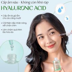 The Auragins Vitamin B5 + Hyaluronic 30ml + túi halio