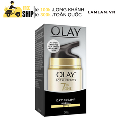 Kem Dưỡng Trắng Mờ Thâm Olay Total Effects 7 in 1 Anti Ageing Moisturiser SPF15 50ml