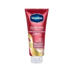 Dưỡng Thể Vaseline Healthy Bright Gluta-Hya Serum Burst Lotion Pro-Age Restore 300ml 220K SALE 129K