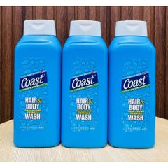 Sữa Tắm Gội Coast Classic Scent Hair & Body Wash - 946ml