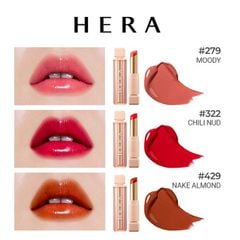 Son Dưỡng Môi Có Màu Hera Sensual Spicy Nude Balm #429 Naked Almond