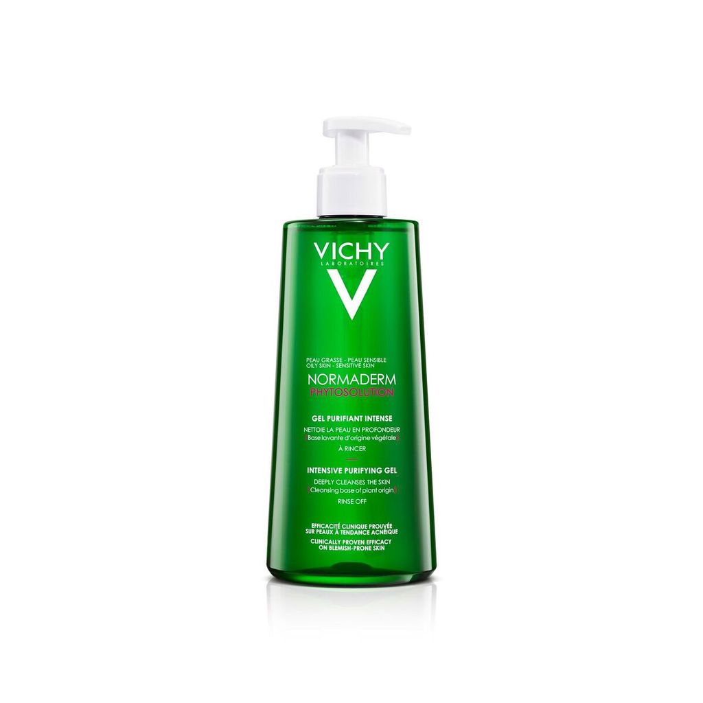 Sữa Rửa Mặt Vichy Normaderm Phytosolution Sạch Sâu Cho Da Nhờn, Mụn Dạng Gel 400ml