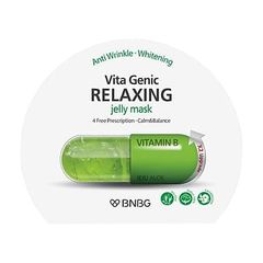 Mặt Nạ BNBG Vita Genic Whitening Jelly Mask - Xanh Lá