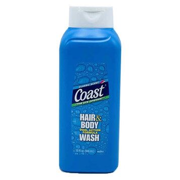 Sữa Tắm Gội Coast Classic Scent Hair & Body Wash - 946ml