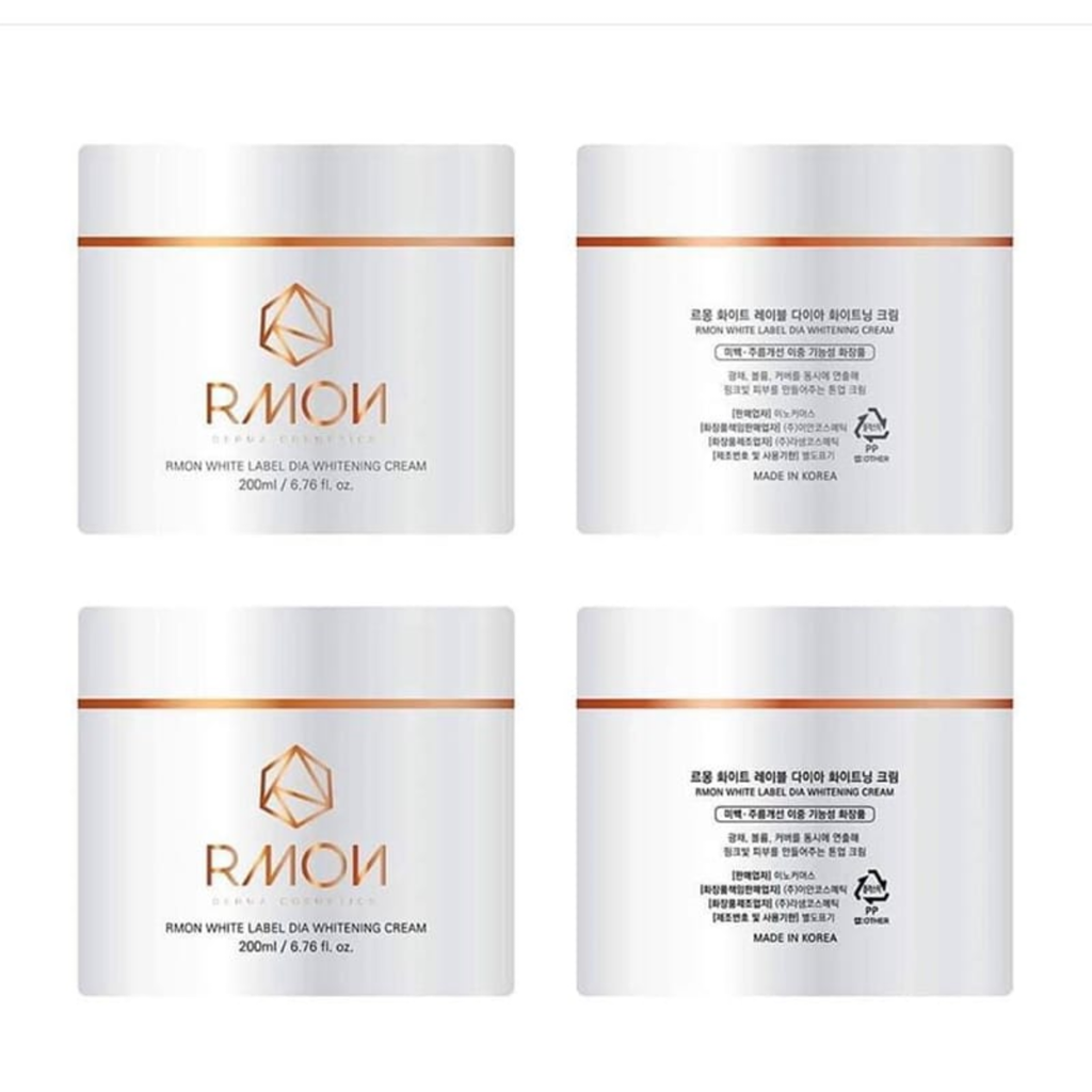 Kem Dưỡng Trắng Da Body Rmon White Label Dia Whitening Cream 200ml