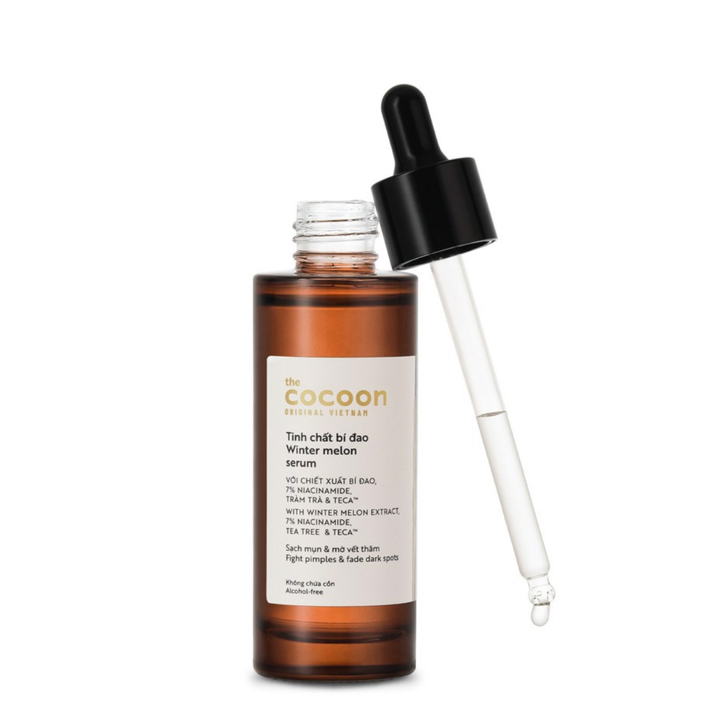 Serum Cocoon Chiết Xuất Bí Đao Làm Giảm Mụn, Mờ Thâm 70ml