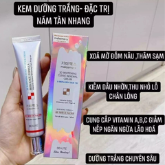 Kem dưỡng Trị Nám Melasma 3D Whitening Clinic 40ml - Hộp