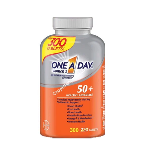 Viên uống Vitamin tổng hợp cho nữ 50 + One A Day 300v - Mỹ