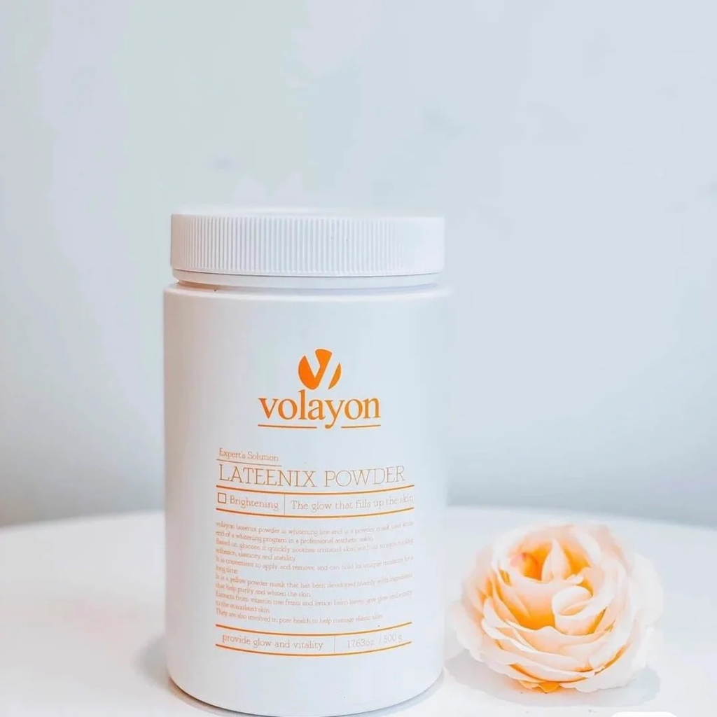 Mặt Nạ Trắng Da Dạng Bột Volayon Lateenix Powder + BỘ ĐẮP MẶT NẠ