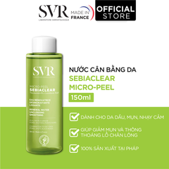 Nước Hoa Hồng Làm Giảm Mụn SVR Sebiaclear Micro Peel 150ml