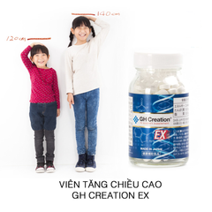 Viên Uống Tăng Chiều Cao Nhật GH CREATION 270 VIÊN