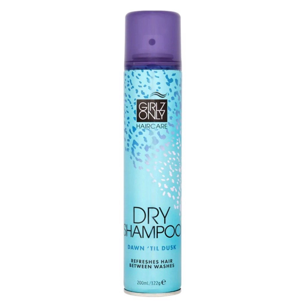 Dầu Gội Khô Girlz Only Dry Shampoo No Residue Nude 200ml