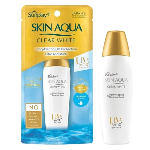 Sữa Chống Nắng Sunplay Skin Aqua Dưỡng Da Sáng Mịn 25g