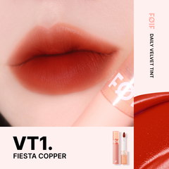 [FOIF by MERZY] Son Kem Lì Hàn Quốc Thuần Chay, Mịn Mượt Lâu Trôi Foif Daily Velvet Tint 3g 150k SALE