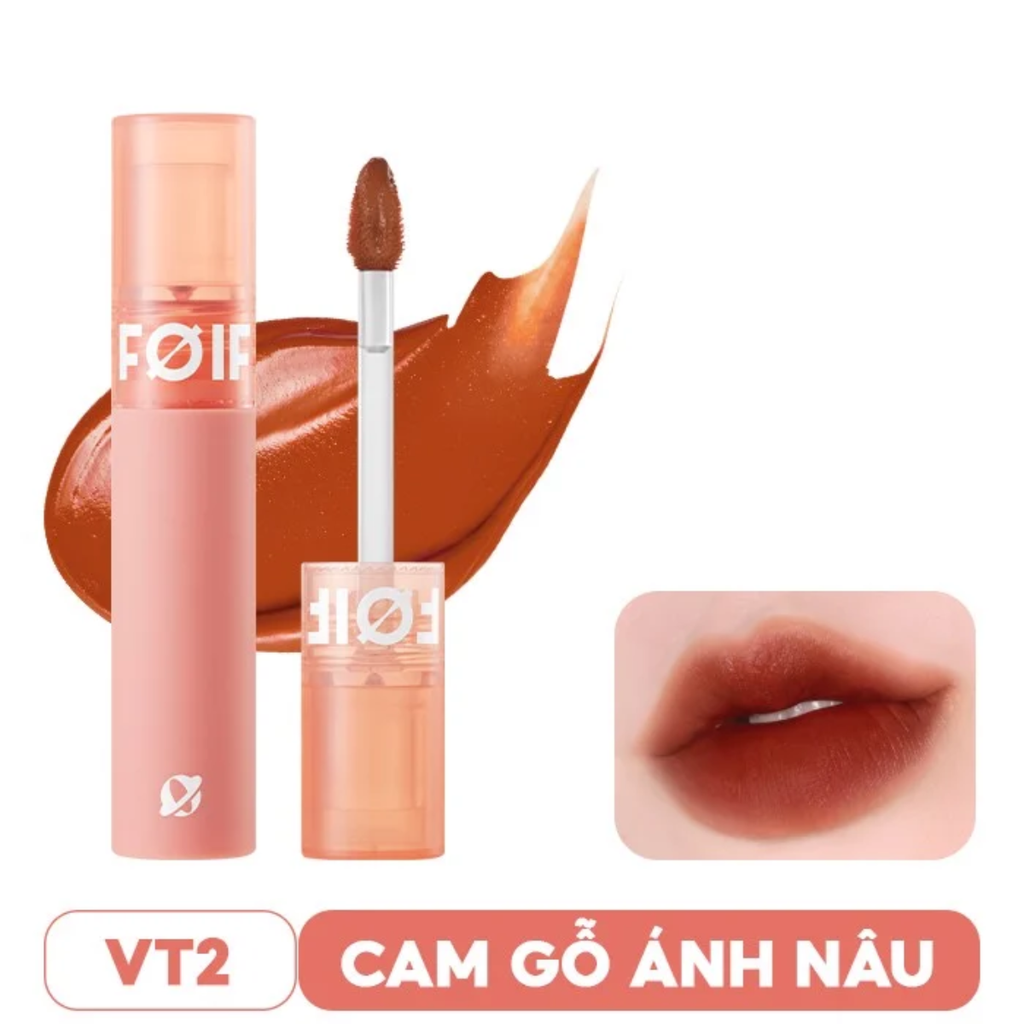 [FOIF by MERZY] Son Kem Lì Hàn Quốc Thuần Chay, Mịn Mượt Lâu Trôi Foif Daily Velvet Tint 3g 150k SALE