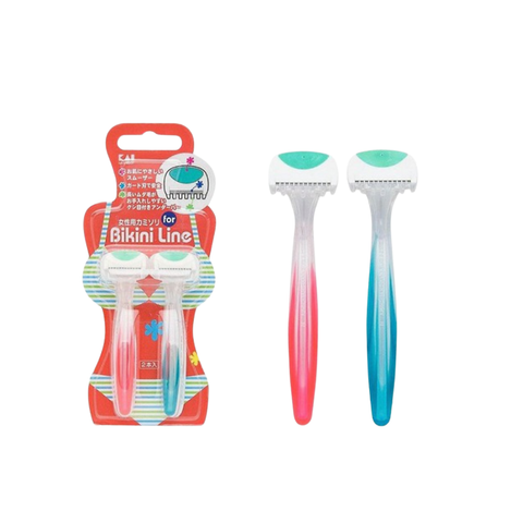 Set 2 dao cạo Thân Nhựa Kai Bikini Line Razor