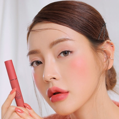 Son Kem Lì 3CE Stylenanda Velvet Lip Tint Cheeky Rose