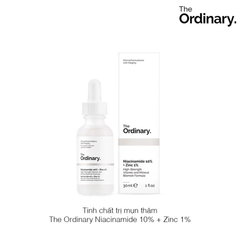 Serum Tinh Chất Trị Mụn Thâm The Ordinary Niacinamide 10% + Zinc 1% - 30ml