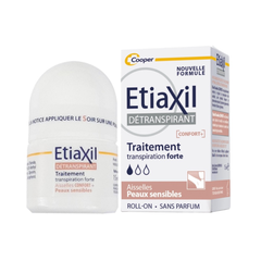 Lăn khử mùi Etiaxil Detranspirant ConFort+ Transpiration Forte da nhạy cảm 15ml #mã mới