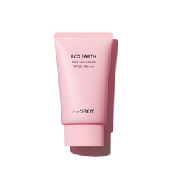 Kem Chống Nắng The Saem Eco Earth Power Hồng 50g