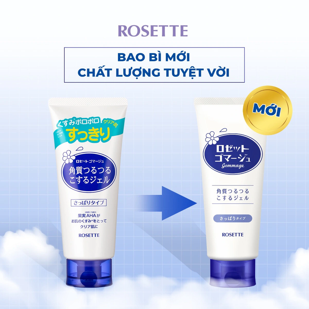 Tẩy Tế Bào Chết Rosette Cho Mọi Loại Da 120g (xanh)