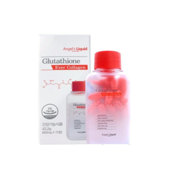 Viên Uống Trắng Da Angel's Liquid Glutathione Oneday Collagen (72 viên)