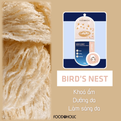 Mặt Nạ Tổ Yến Nâng Cơ Chống Lão Hoá Foodaholic Bird's Nest - Lifting 23g