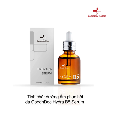 Tinh Chất Dưỡng Ẩm Phục Hồi Da Goodndoc Hydra B5 Serum 30ml (Hộp) Mẫu Mới