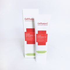Kem Chống Nắng Cell Fusion C Advanced Clear Sunscreen 100 Spf50 50ml