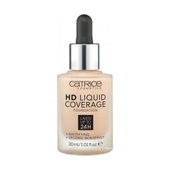 Kem nền kiềm dầu Catrice HD Liquid Coverage Foundation Tone 20 Rose Beige 30ml