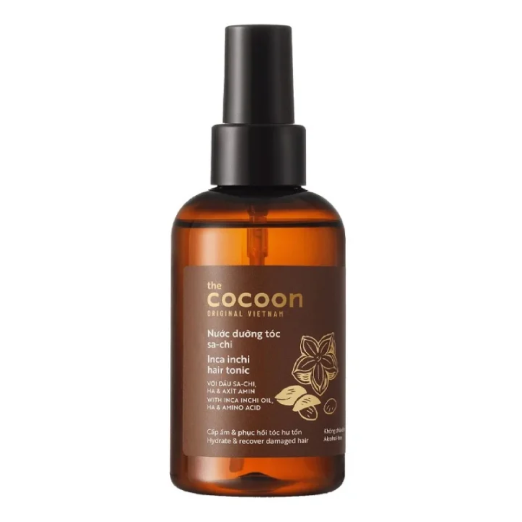 Nước Dưỡng Tóc Sa-Chi Cocoon Inca Inchi Hair Tonic 140ml