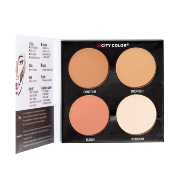 Bảng Tạo Khối 4 Ô City Color Contour Define Palette