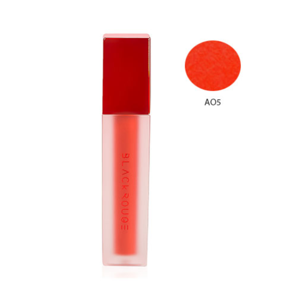 Son kem Black Rouge Air Fit Velvet Tint Ver 1 - A05 Đỏ Cam 36.6g