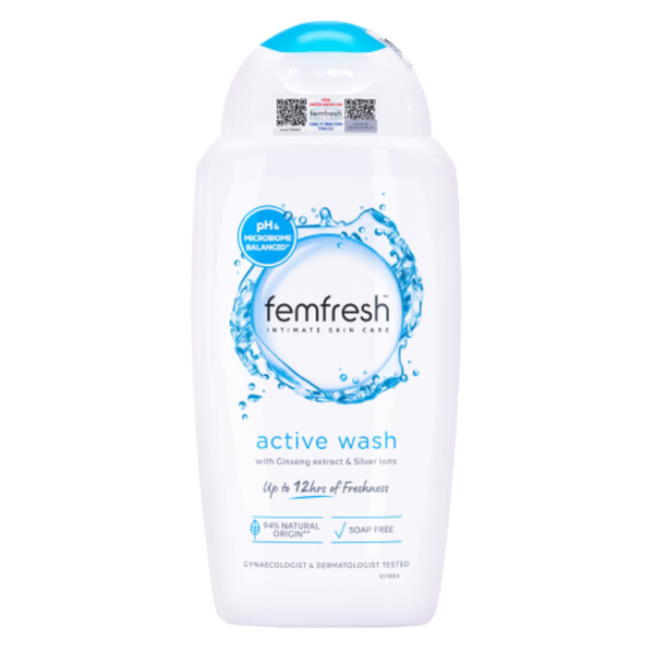 Dung Dịch Vệ Sinh Femfresh 0% Sensitive Intimate Wash 250ml - Cam