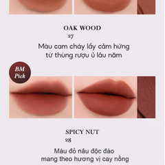 [Màu 26-30] Son Kem Lì Romand Zero Velvet Tint – Winery Velvet