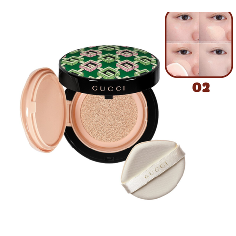 Phấn Nước Gucci Cushion De Beauté Limited Edition 14g - 02 Tone Trắng Vừa 1200k SALE 790k