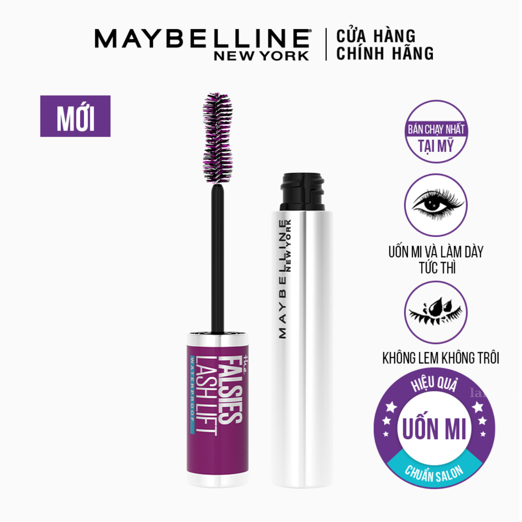 Mascara Maybelline Falsies Lash Lift Uốn Mi, Nâng Mi & Làm Dày Mi 8.6ml