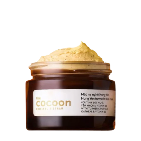 Mặt Nạ Sáng Mịn Da Nghệ Hưng Yên Cocoon Hung Yen Turmeric Face Mask