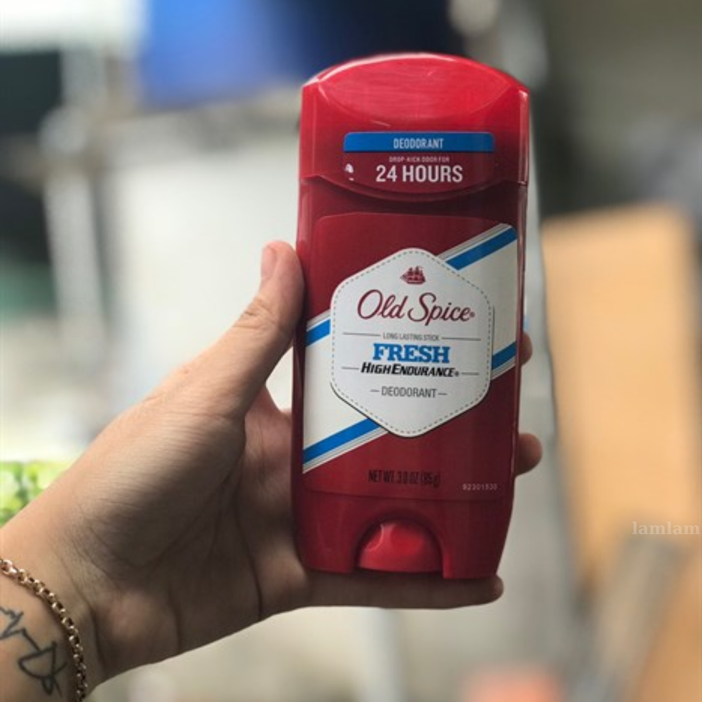 Lăn Sáp Khử Mùi Old Spice Fresh High Endurance - Đỏ 85g