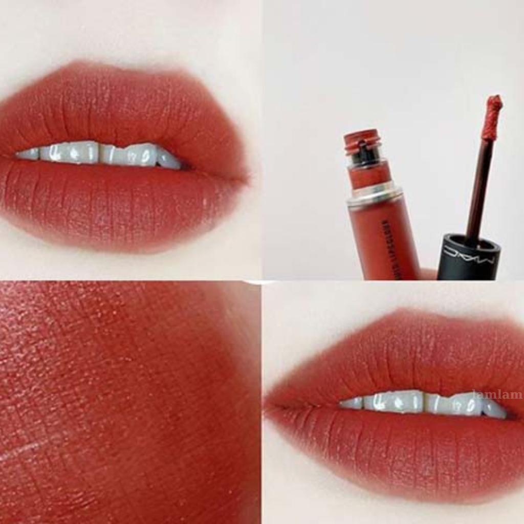 Son Kem Lì MAC Powder Kiss Liquid 989 Mull It Over
