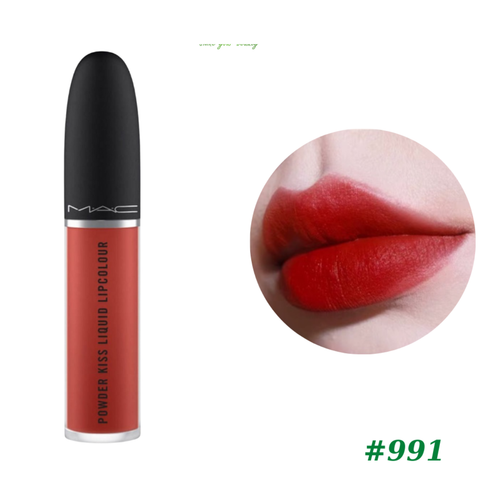 Son kem lì MAC Power Kiss Liquid LipColour màu 991 Devoted To Chili 5ml