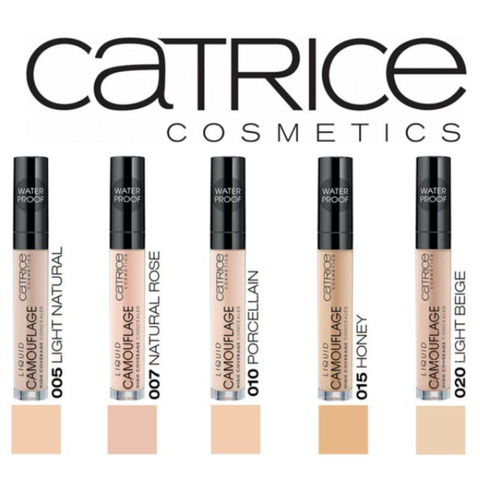 Che Khuyết Điểm Catrice Liquid Camouflage Tone 10 Dành Cho Da Sáng 5ml