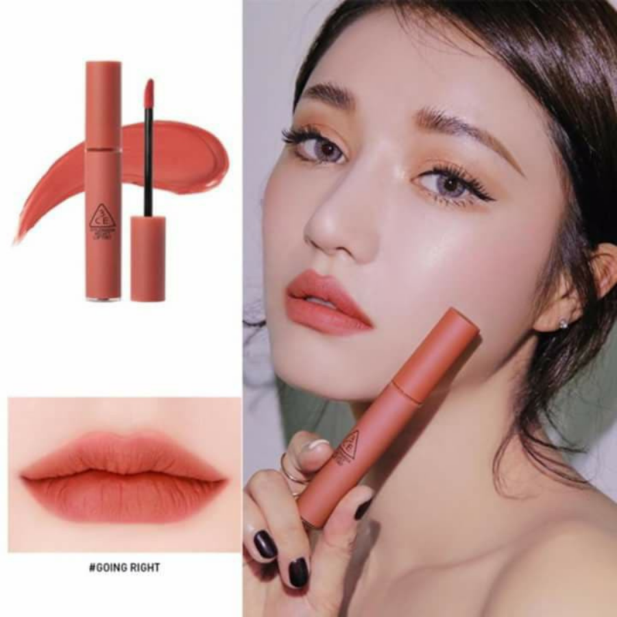 Son Kem Lì 3CE Stylenanda Velvet Lip Tint Cheeky Rose