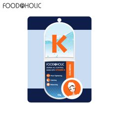 Mặt Nạ Foodaholic Vitamin K Se Lỗ Chân Lông, Làm Dịu Da 23g